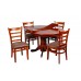 Jaguar 5 Piece Round Dining Setting with Extension